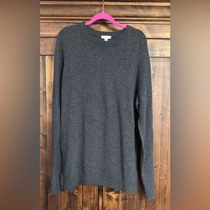 GAP Men's Gray Sweater 80% lambswool XL Tall
